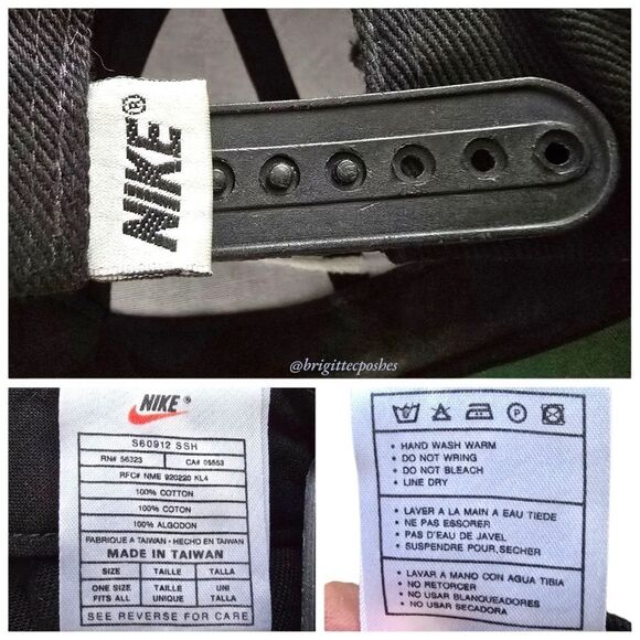 NIKE Unisex Black Adjustable Cap - Picture 7 of 7